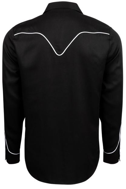 H Bar C Snap Front Arrowhead Shirt - Black