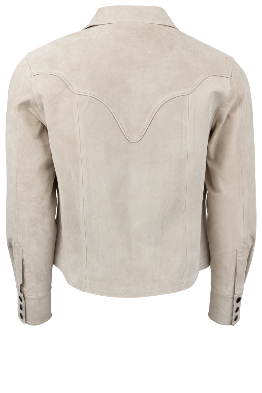 H Bar C Austin Suede Jacket - Sand