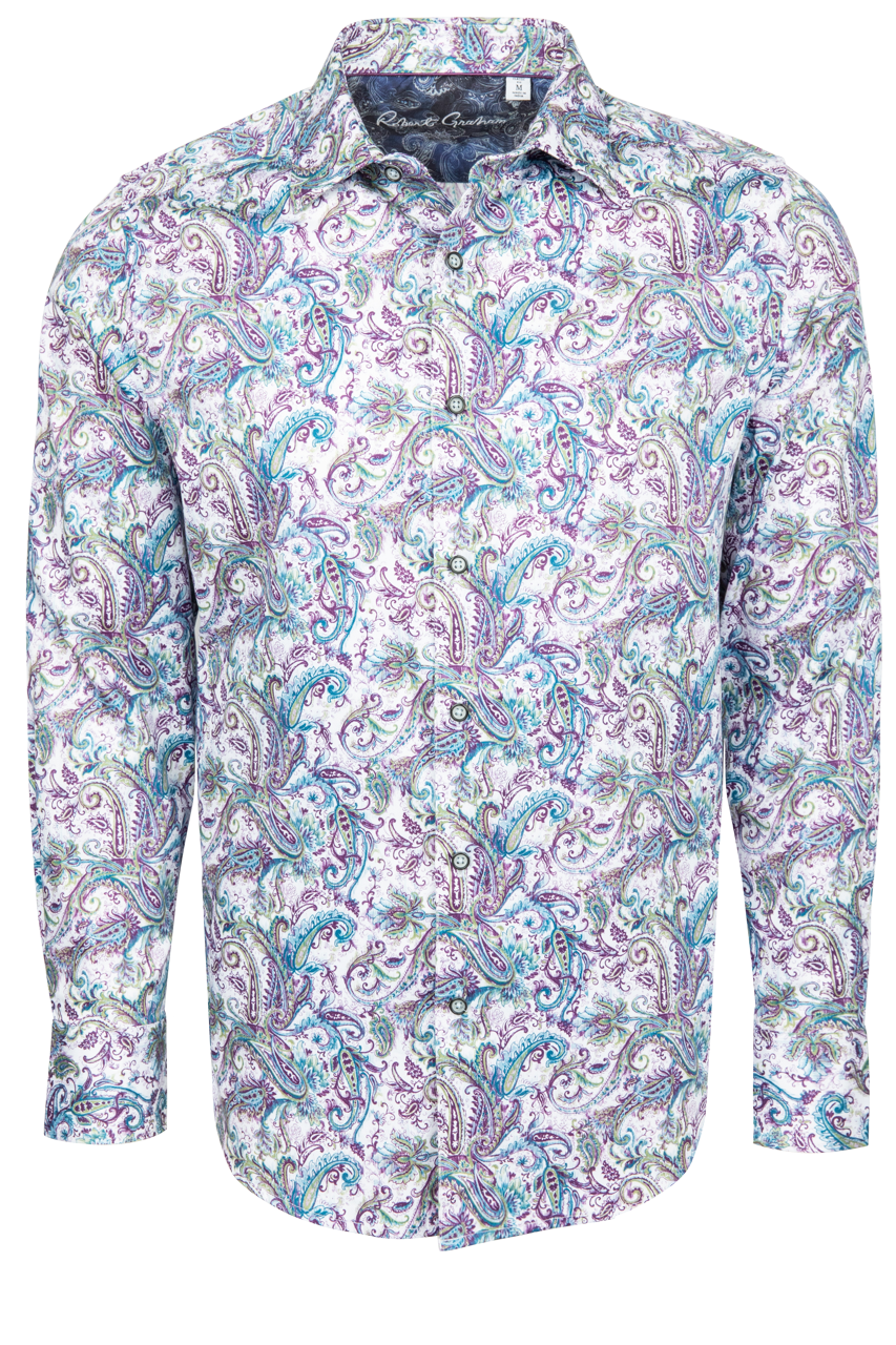 Robert Graham Buckingham Button-Front Shirt