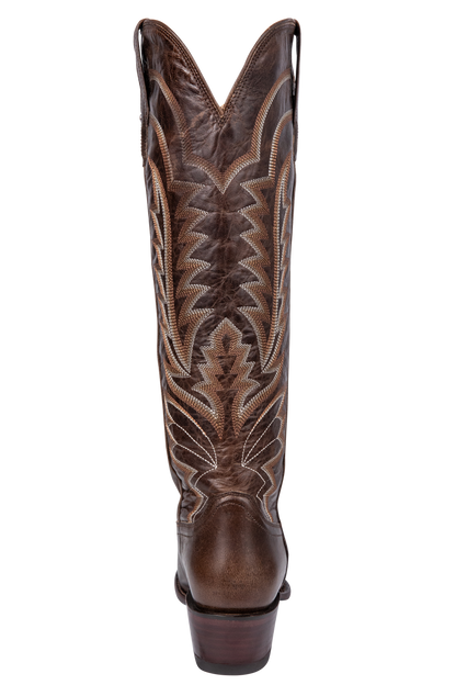 Tecovas Abby Cowgirl Boots - Mocha