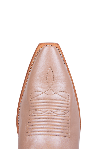 Tecovas Annie Hearts Cowgirl Boots - Rose Gold