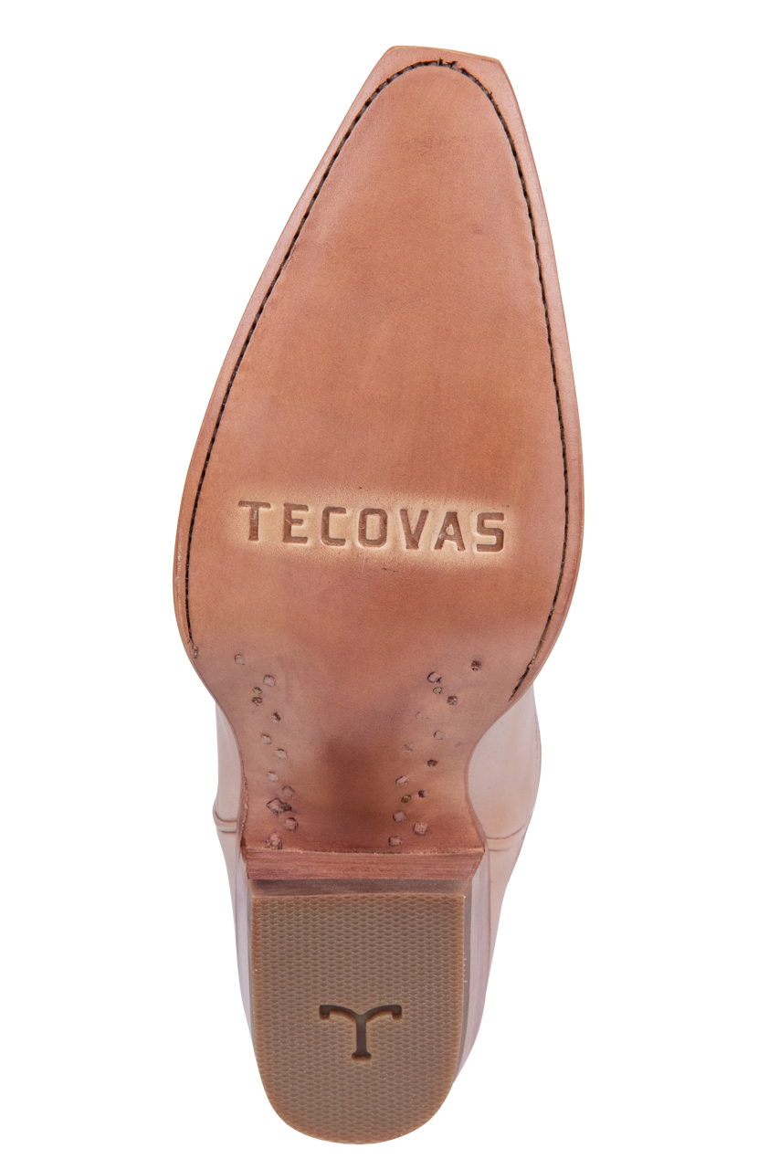 Tecovas Annie Hearts Cowgirl Boots - Rose Gold