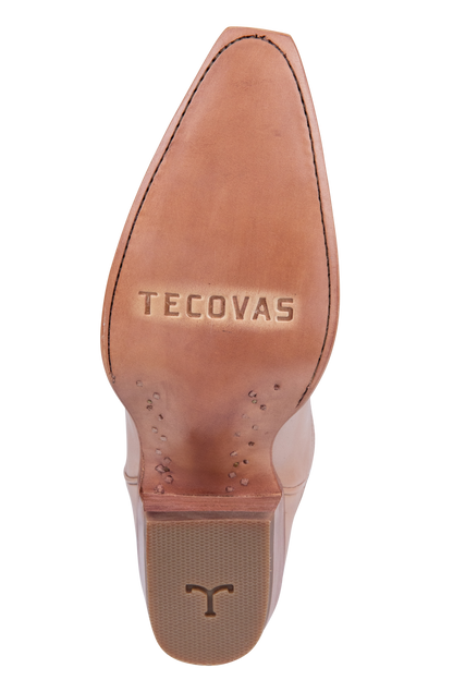 Tecovas Annie Hearts Cowgirl Boots - Rose Gold
