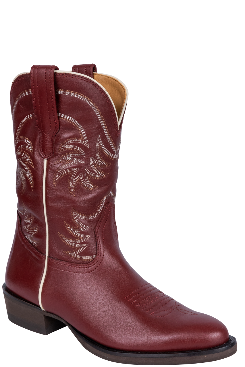 Tecovas Annie Kids Boots - Scarlet