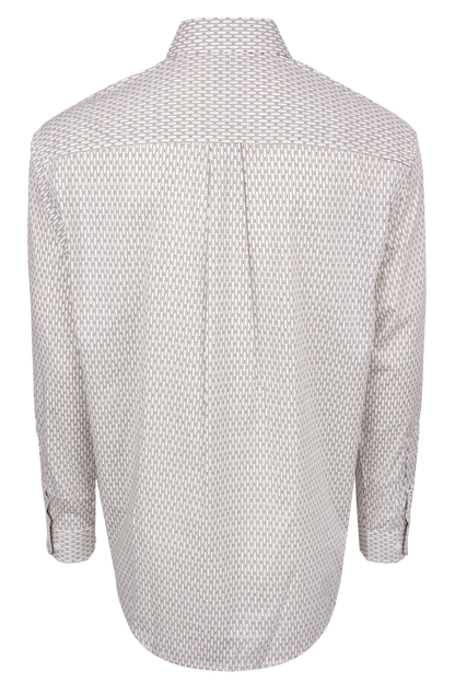 Cinch Dashed Stripe Button Down Shirt