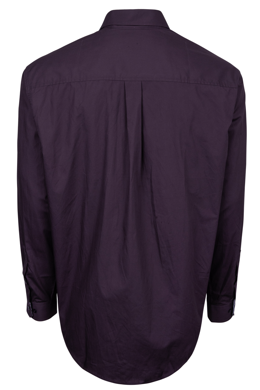 Cinch Classic Fit Button Down Shirt - Purple