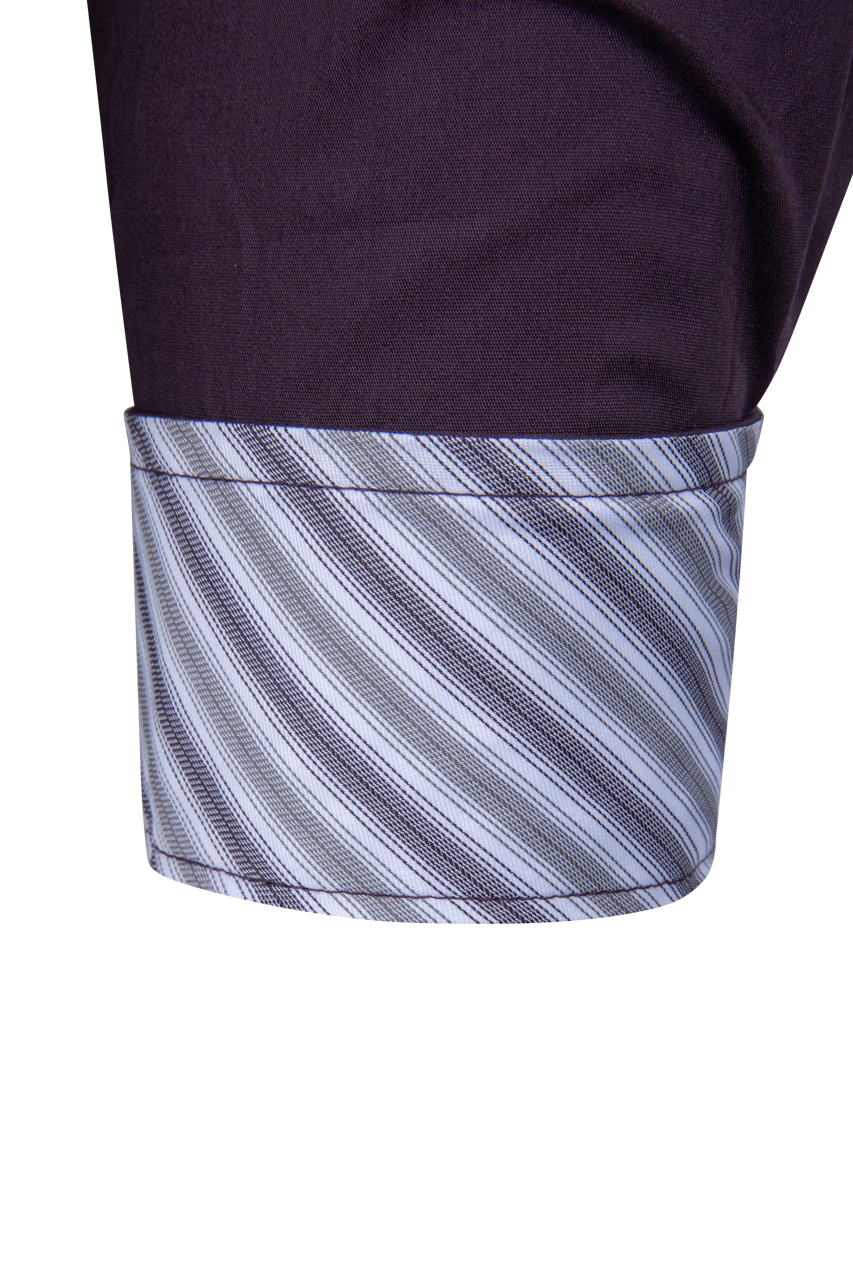 Cinch Classic Fit Button Down Shirt - Purple