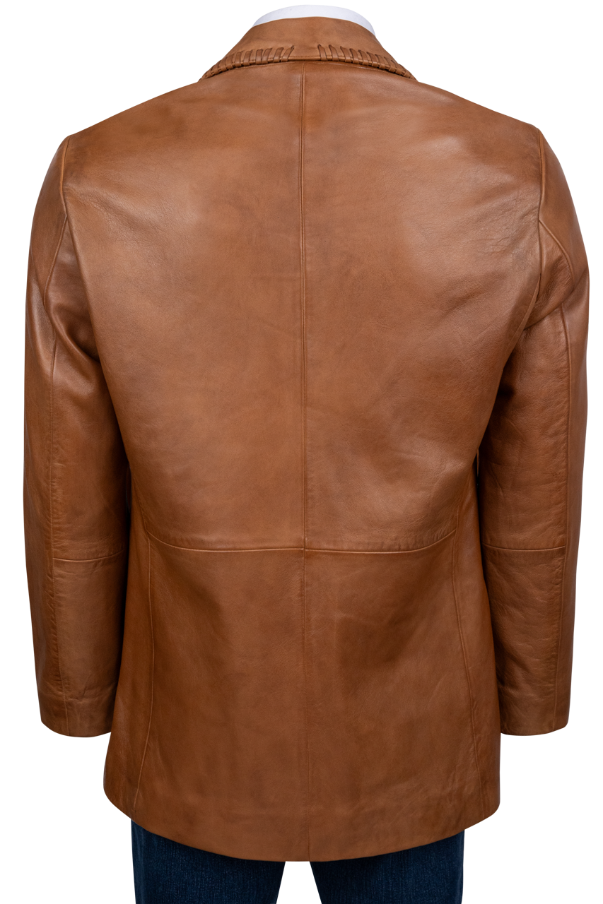 Pinto Ranch Tan Whipstitch Blazer