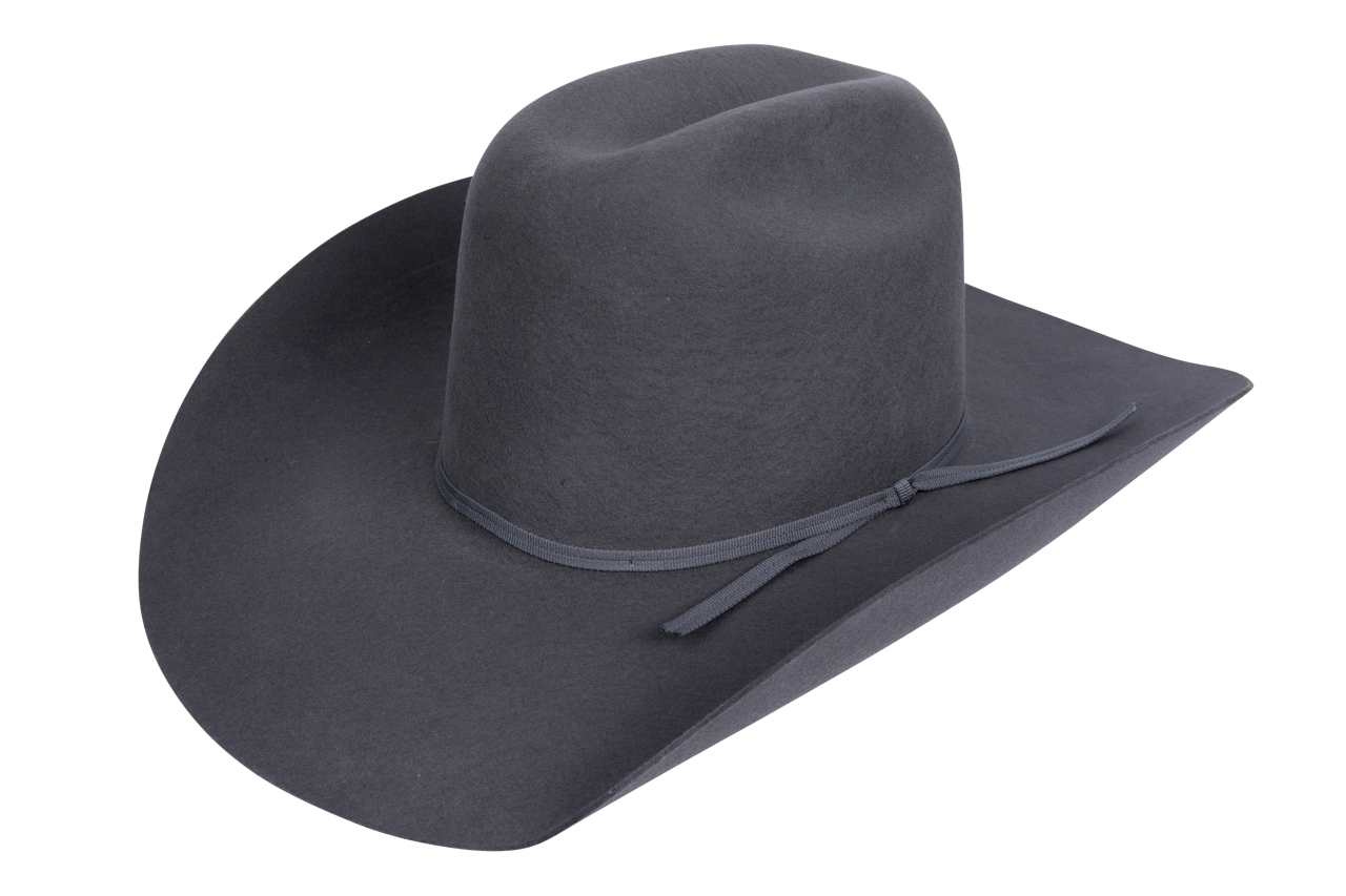 Seager 4X Chase Felt Cowboy Hat - Smoke