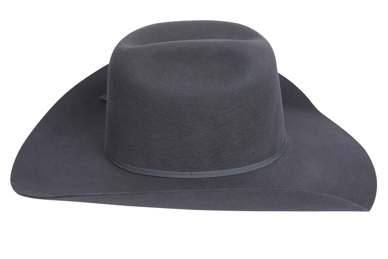 Seager 4X Chase Felt Cowboy Hat - Smoke