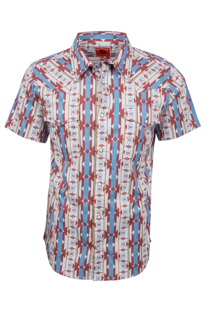 Sendero Cienega Stripe Wyatt Pearl Snap Shirt