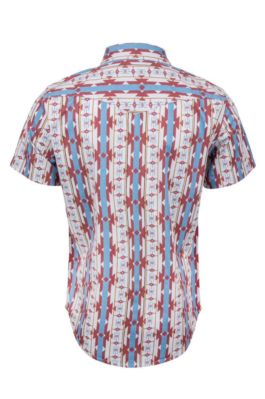 Sendero Cienega Stripe Wyatt Pearl Snap Shirt