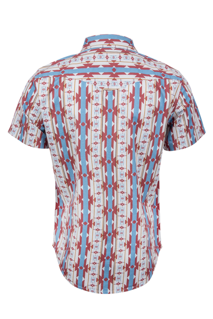Sendero Cienega Stripe Wyatt Pearl Snap Shirt