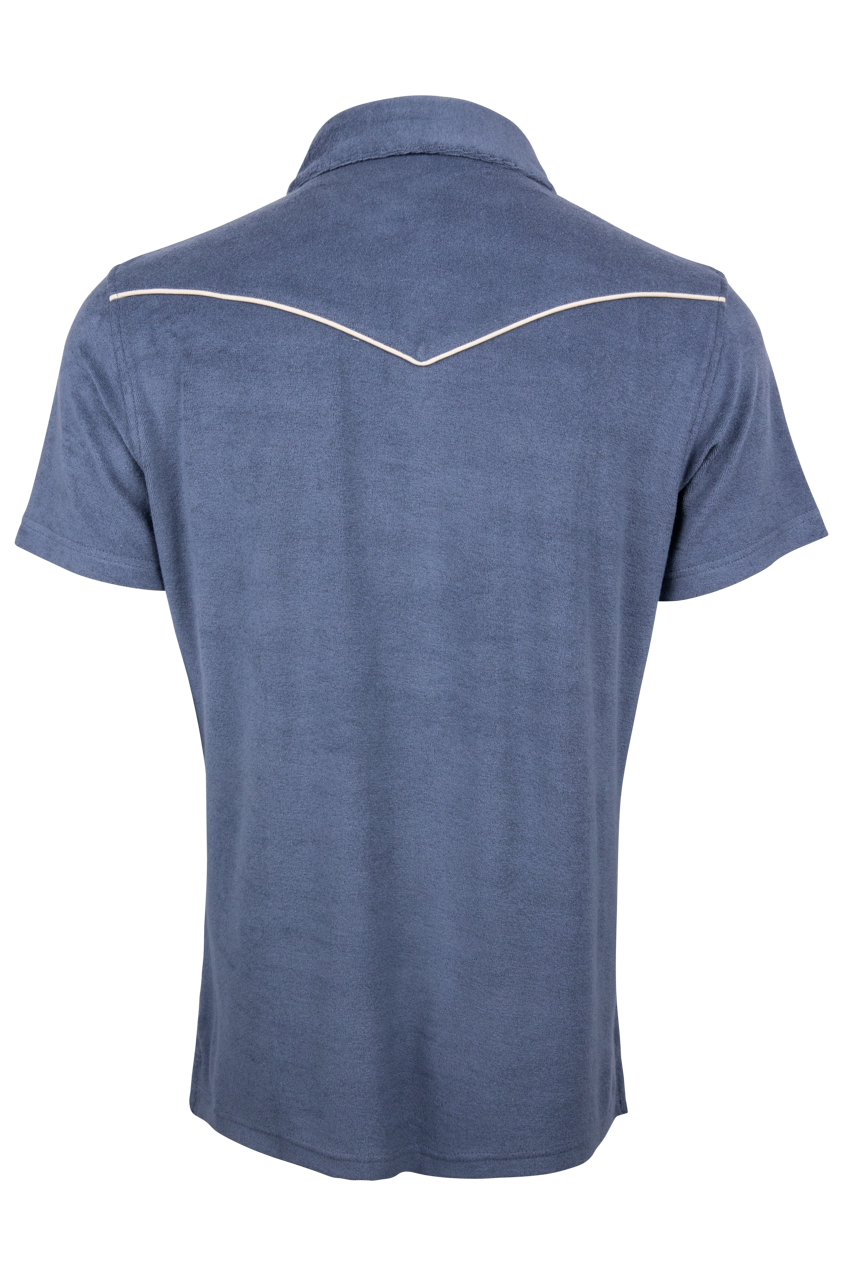 Sendero Cantina Terry Polo - Vintage Indigo