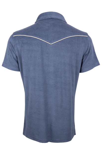 Sendero Cantina Terry Polo - Vintage Indigo