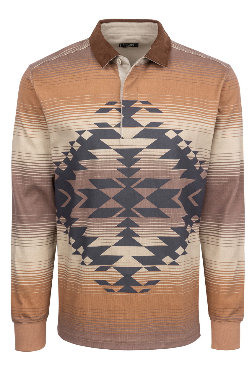 Kimes Ranch Clifton Printed Rugby Shirt