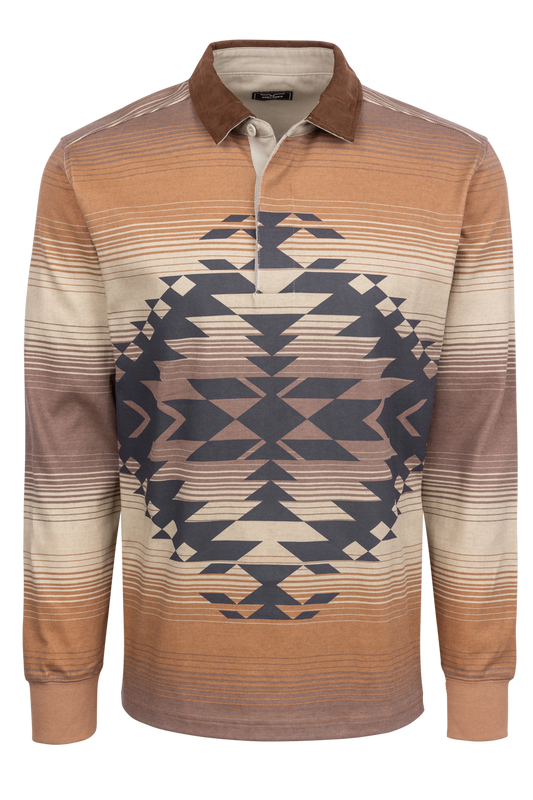Kimes Ranch Clifton Printed Rugby Shirt