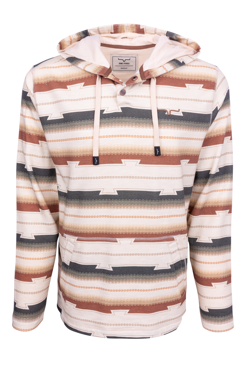 Kimes Ranch Dogwood Striped Hoodie - Natural