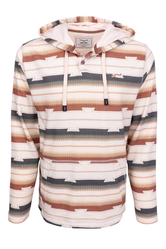 Kimes Ranch Dogwood Striped Hoodie - Natural