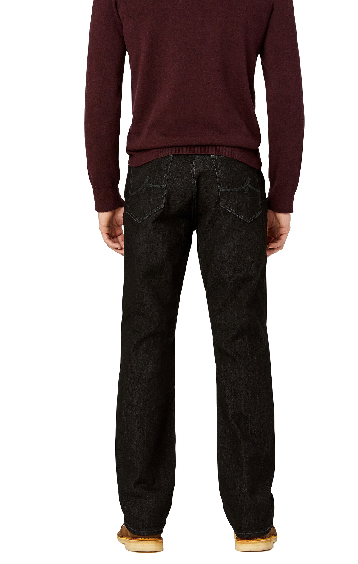 34 Heritage Charisma Relaxed Straight Jeans - Charcoal