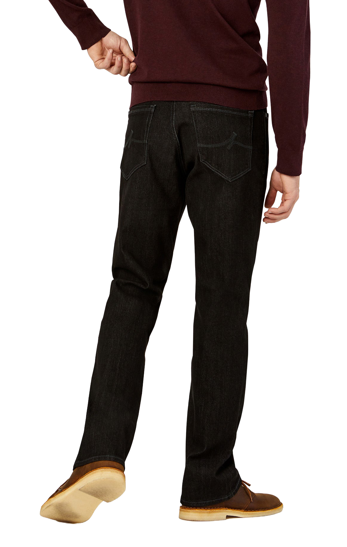 34 Heritage Charisma Relaxed Straight Jeans - Charcoal