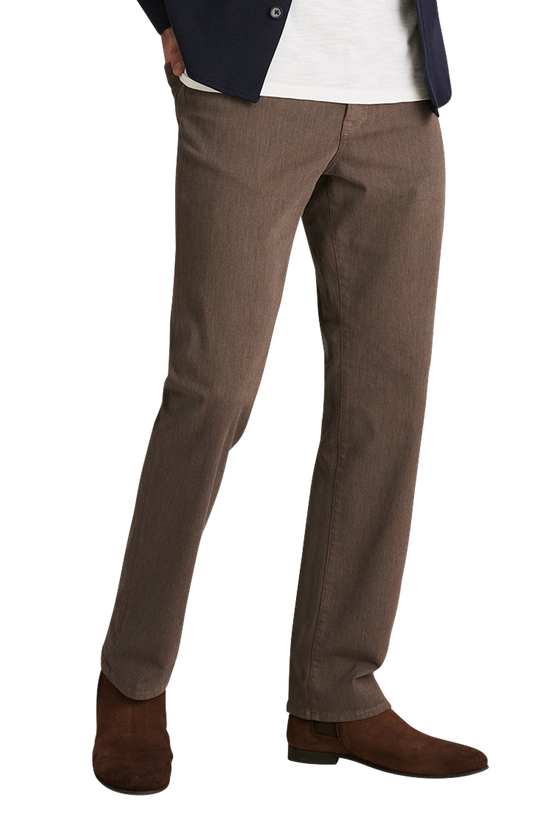 34 Heritage Charisma Relaxed Straight Pants - Coffee