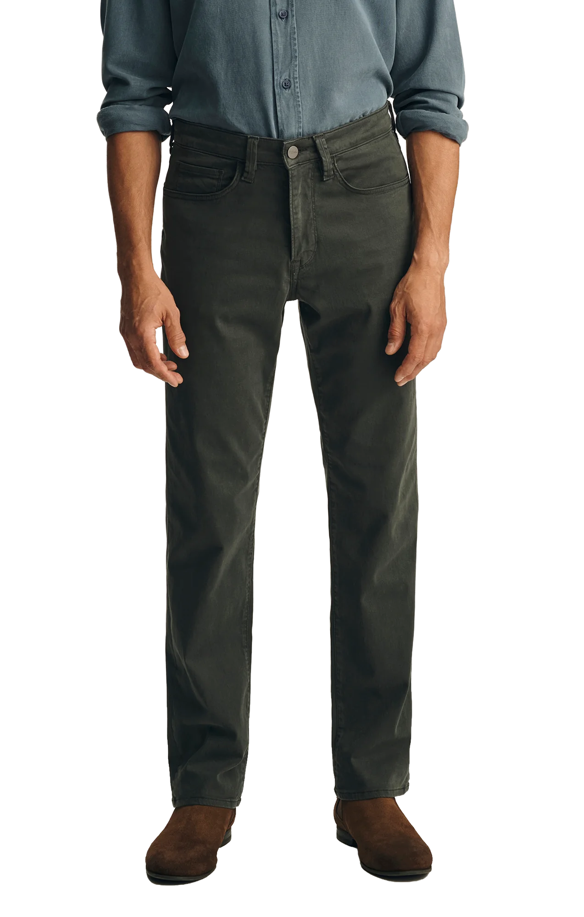 34 Heritage Charisma Relaxed Straight Pants - Deep Teal