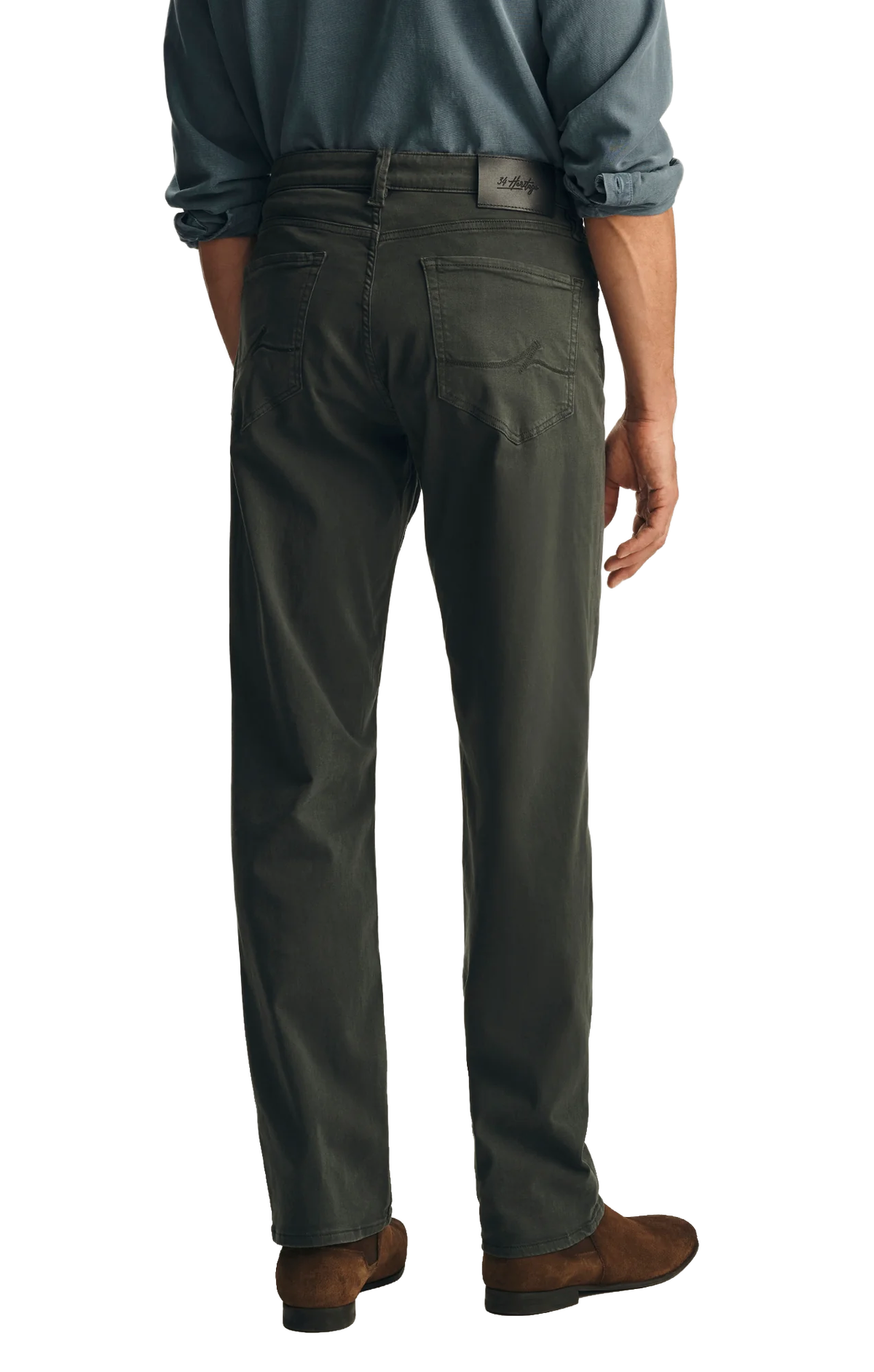 34 Heritage Charisma Relaxed Straight Pants - Deep Teal