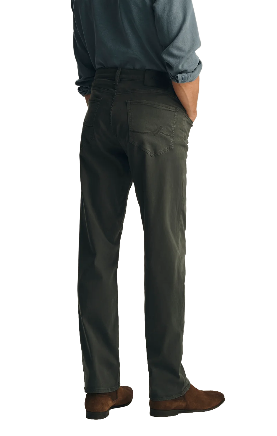 34 Heritage Charisma Relaxed Straight Pants - Deep Teal