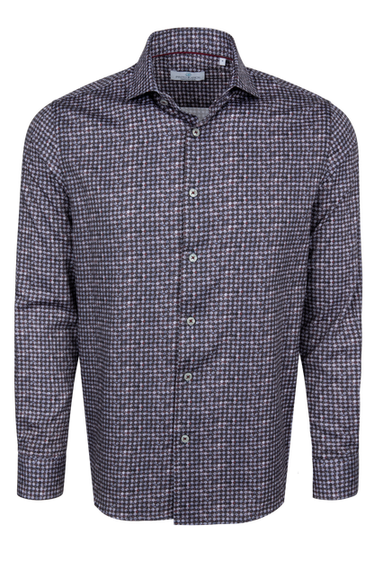 Pinto Ranch Diamond Print Long Sleeve Shirt