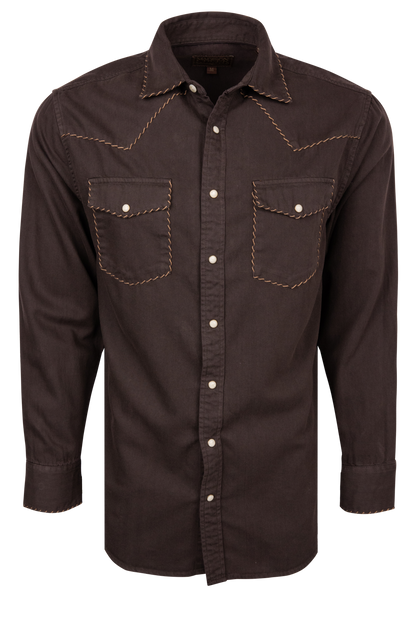 Madison Creek Branson Whipstitch Denim Shirt