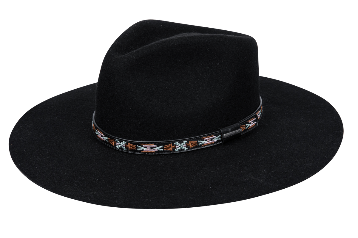 Stetson Burbank Hat - Black