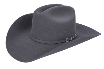 Resistol George Strait 6X Logan Felt Cowboy Hat - Charcoal