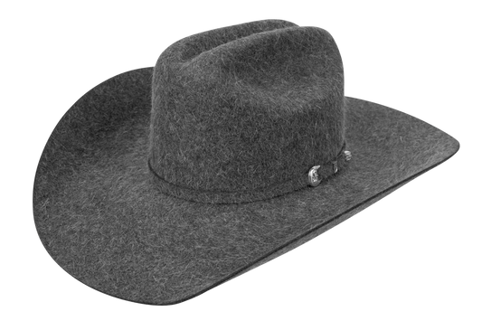Resistol 6X Midnight Cowboy Hat - Grey Mix