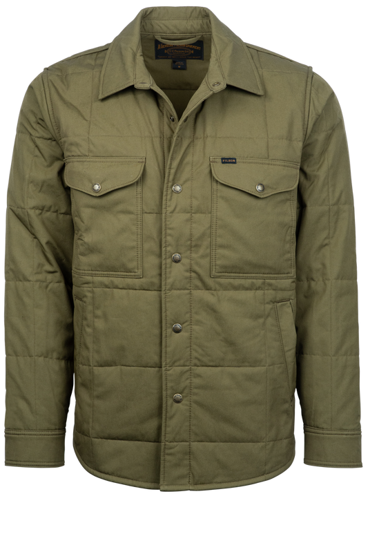 Filson Cover Cloth Quilted Shirt Jacket