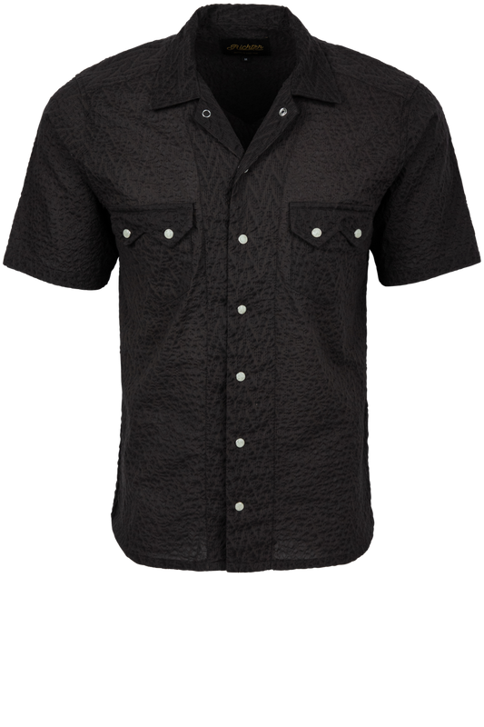 Richter Goods Salado Chevron Seersucker Snap Shirt