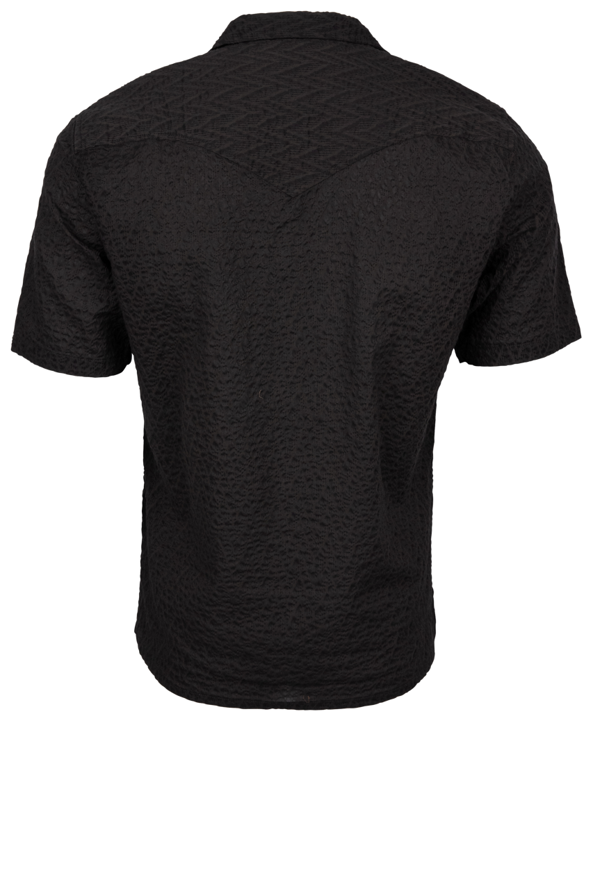 Richter Goods Salado Chevron Seersucker Snap Shirt