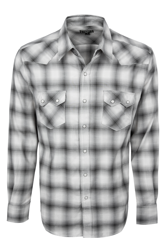 True Grit The Wyatt Plaid Western Snap Shirt