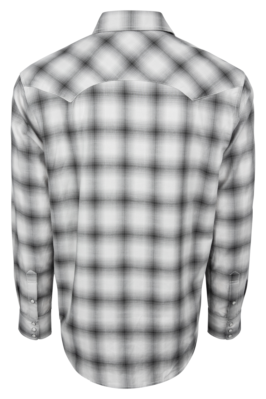 True Grit The Wyatt Plaid Western Snap Shirt