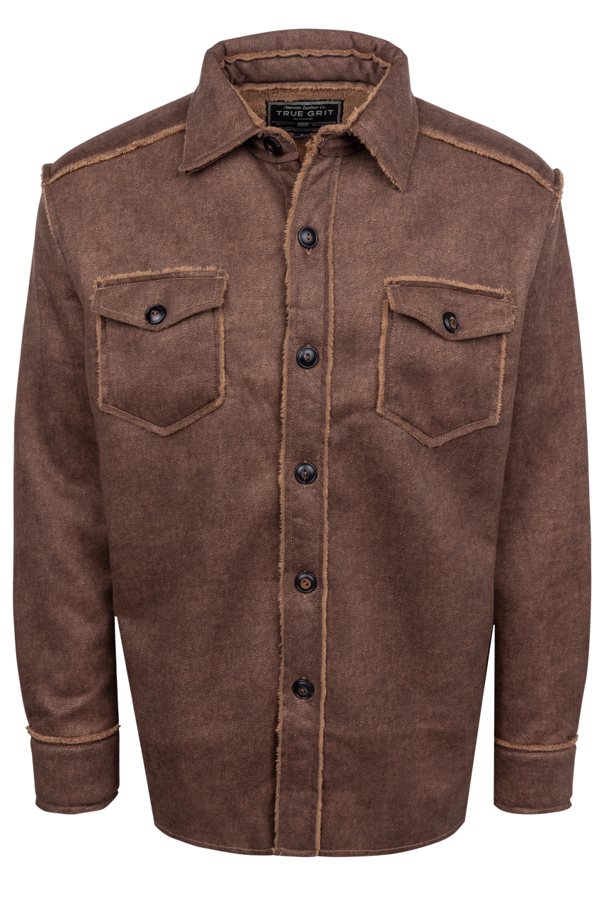 True Grit Soho Pebble Sueded Jacket