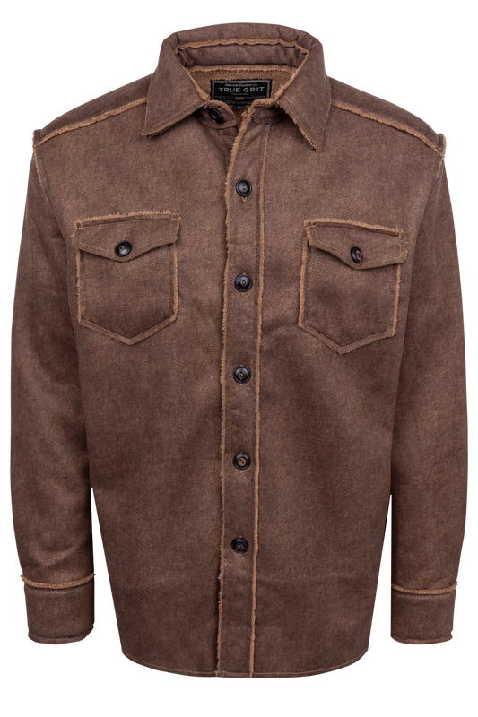 True Grit Soho Pebble Sueded Jacket