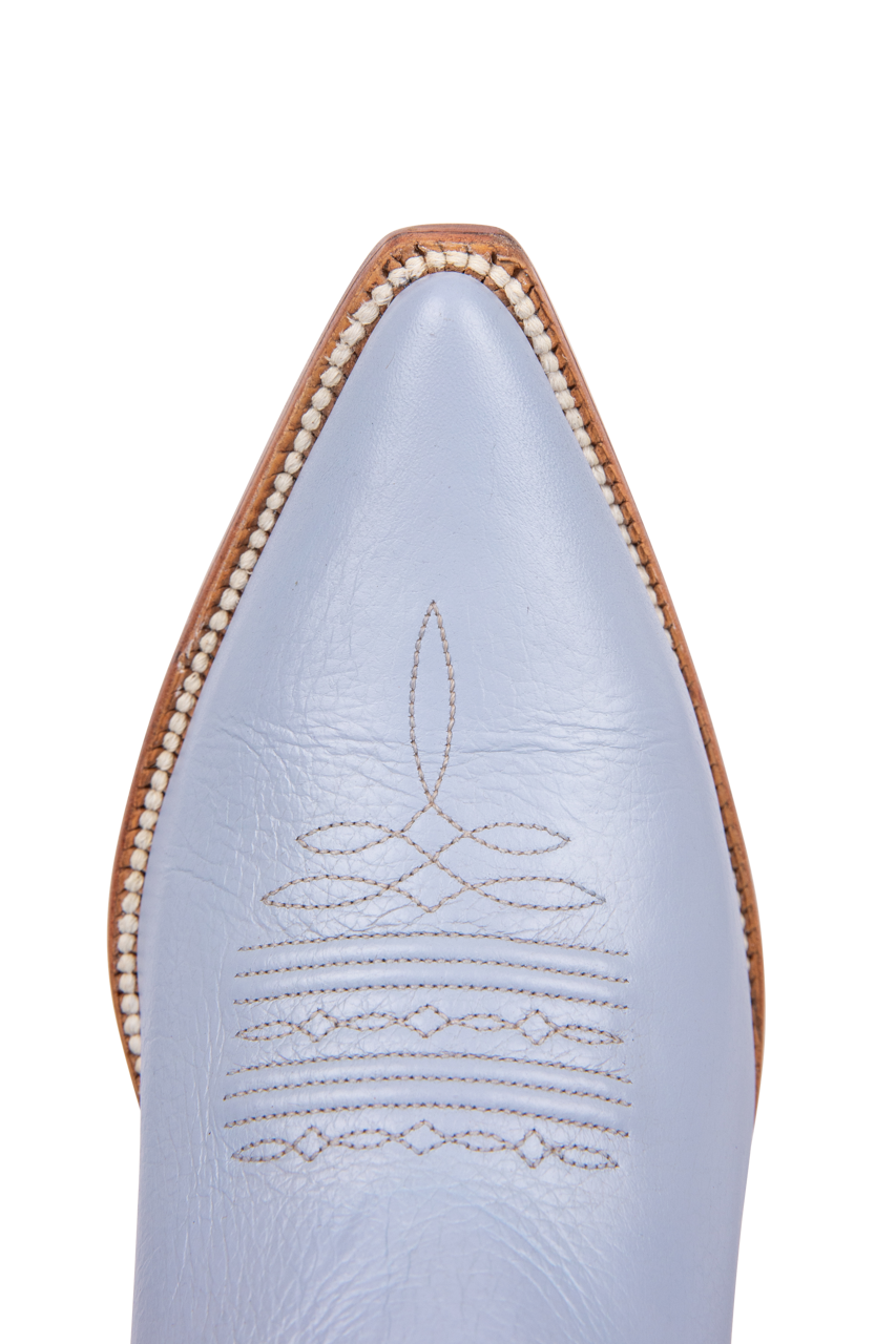 Petite Paloma Ava Cowgirl Boot - Periwinkle