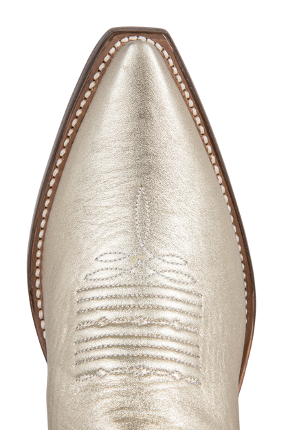 Petite Paloma Liz Cowgirl Boots - Metallic