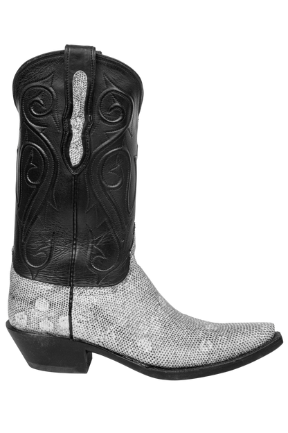 Black Jack Natural Ring Lizard Cowboy Boots