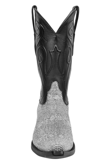 Black Jack Natural Ring Lizard Cowboy Boots