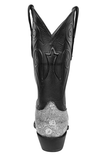Black Jack Natural Ring Lizard Cowboy Boots