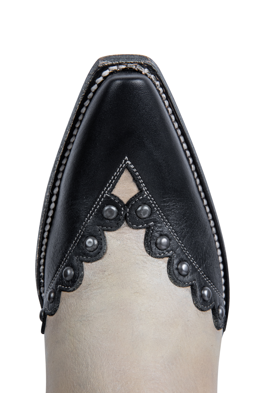 Old Gringo Cressida Cowgirl Boots - Cream/Black