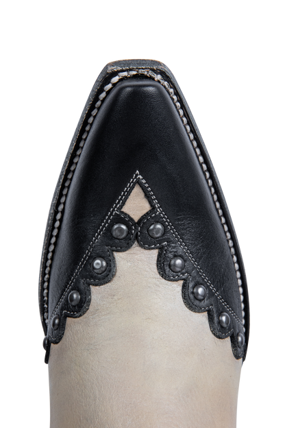 Old Gringo Cressida Cowgirl Boots - Cream/Black