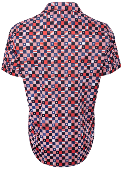 Robert Graham Stars Aligned Button-Front Shirt