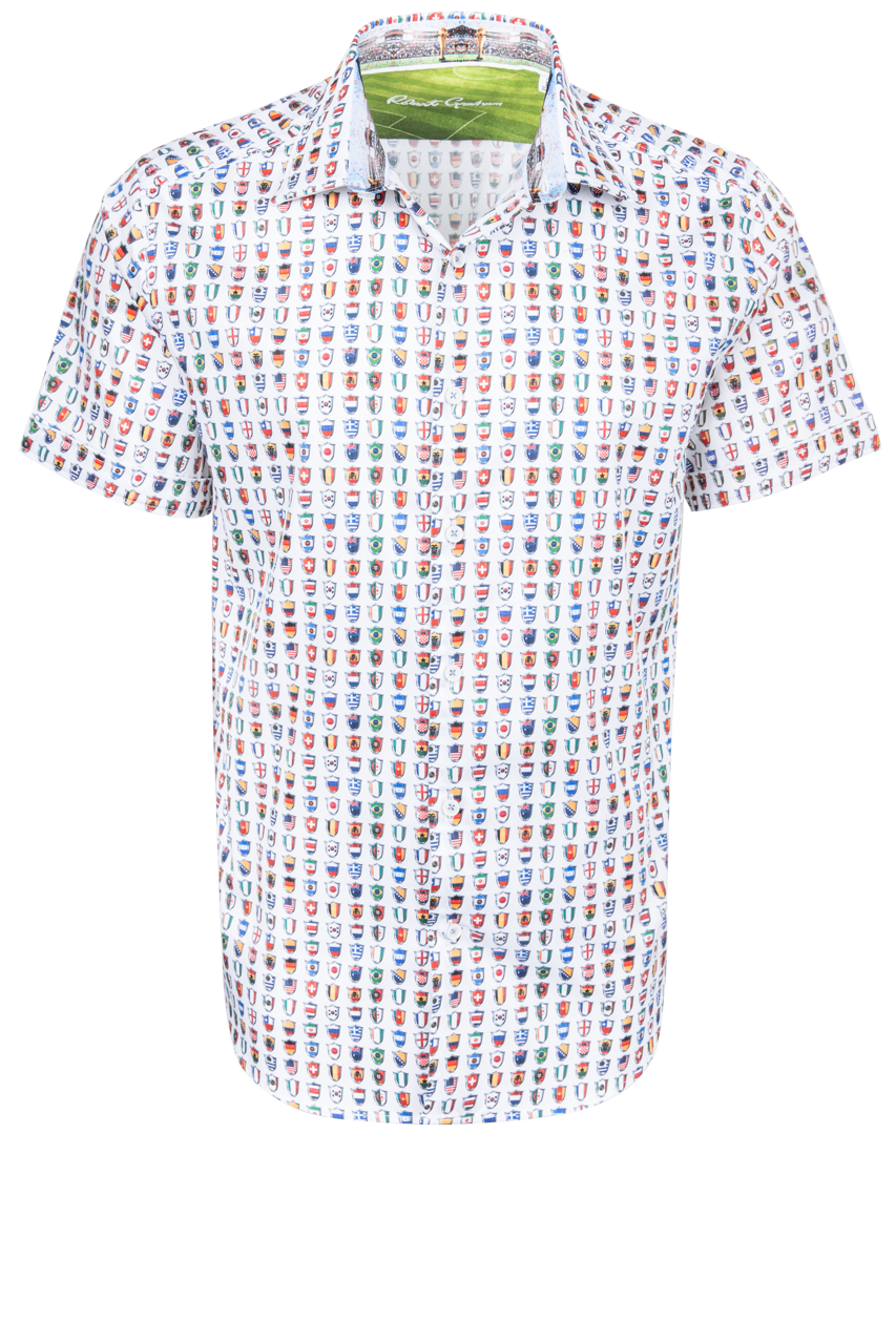 Robert Graham For The Win Button-Front Shirt